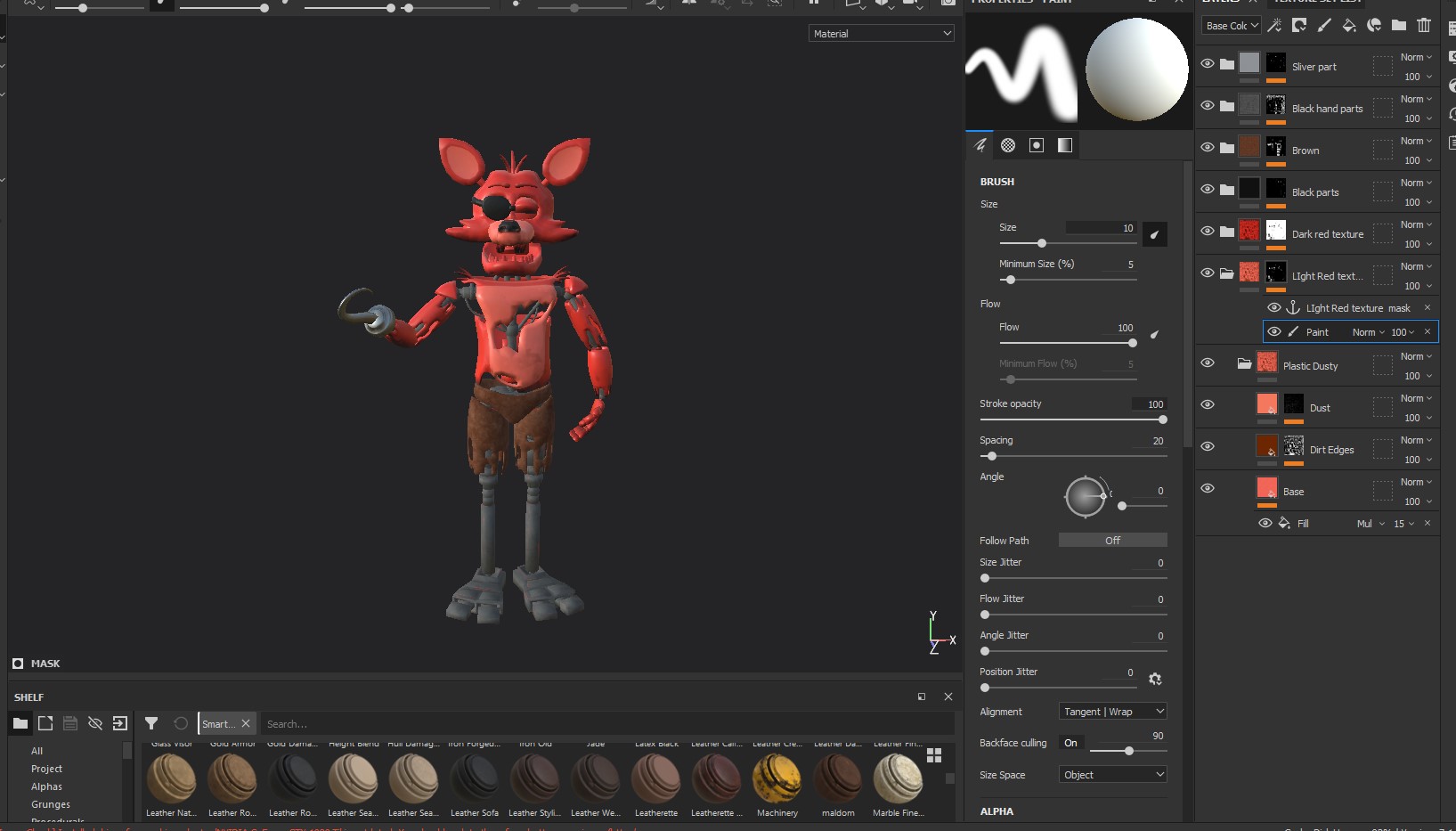 Foxy — Textured