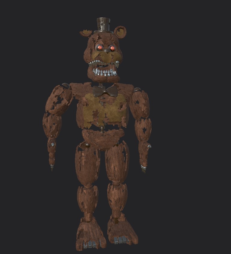Nightmare Freddy — Textured